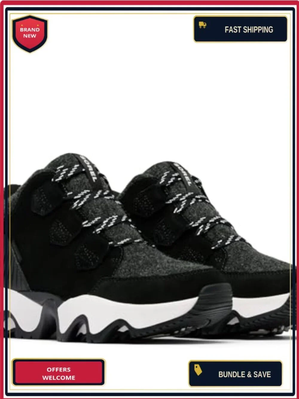 Waterproof Suede Snow Boots 100g Insulation Calf High Lace Up Fleece Lining